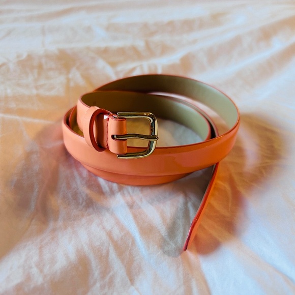 NWOT J.Crew Patent Leather Belt - Picture 1 of 3